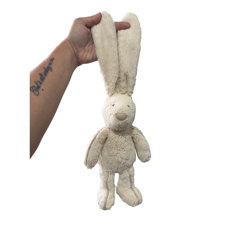 Jellycat Piper Cream Bunny Plush Stuffed Animal Long Ear Rabbit Retired Toy
